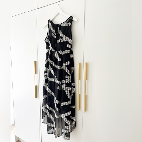 Marc Jacobs Black and Silver Patterned Dress - Picture 4 of 11